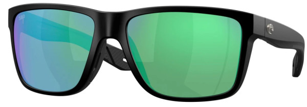 Costa Polarized Glasses Broadbill II Matte Black (Green Mirror 580G)