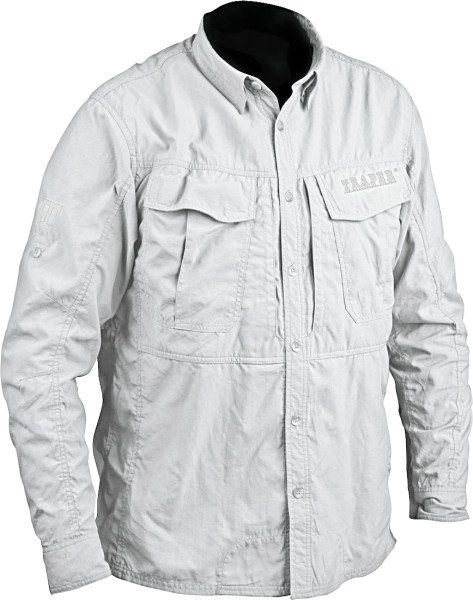 Traper Montana Guide Fishing Shirt light grey