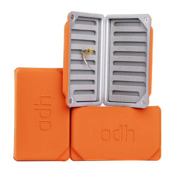 adh-fishing Foam Fly Box Large Ultralight orange