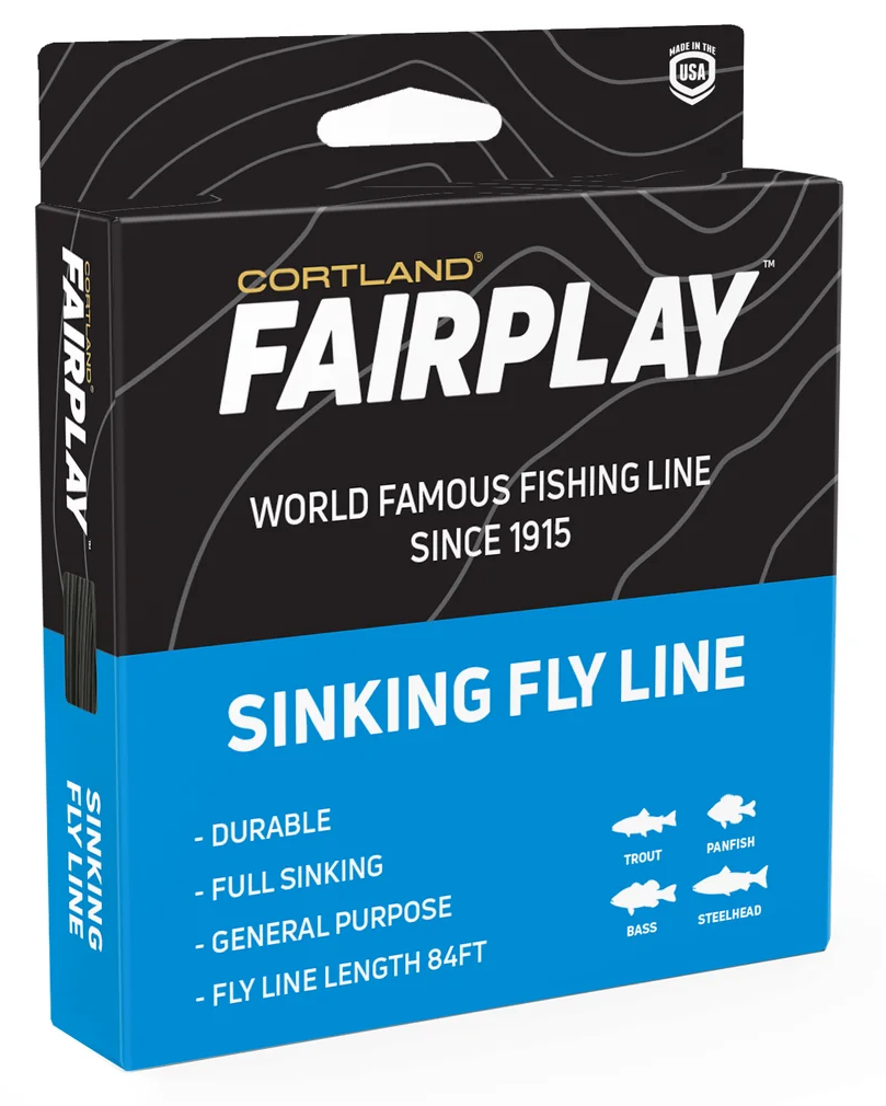 Cortland Fairplay Sink 2 Fly Line, WF - Sinking